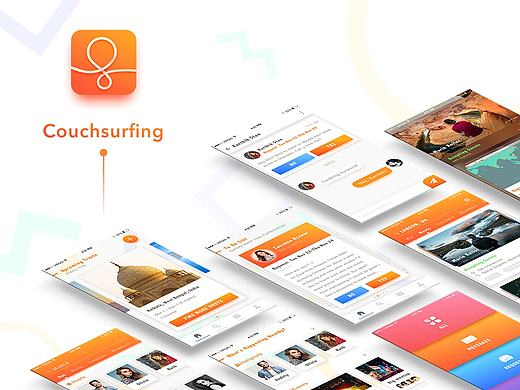 couchsurfing redesign