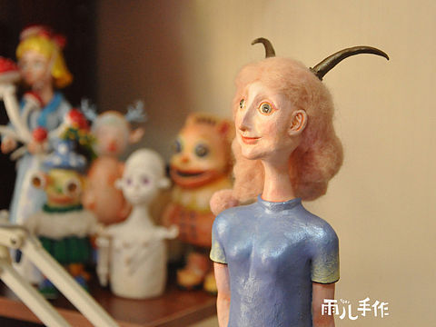 雨儿手作之牛角夫人