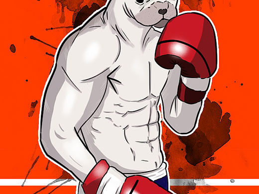 狗子19.3.19（个人主页-ZMzQzOTQ0OTI=） - 创作习作 - 站酷设计师Michaux丶原创素材 - 站酷ZCOOL