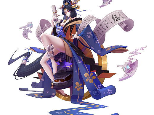 文車妖妃（個(gè)人主頁-ZNTQwMDAxNTI=） - 游戲原畫 - 站酷設(shè)計(jì)師海塔忒原創(chuàng)素材 - 站酷ZCOOL