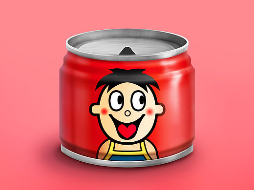 拟物icon 小旺仔