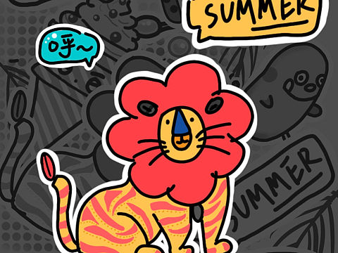 doodle风格插画练习