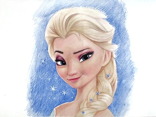 冰雪奇缘爱莎