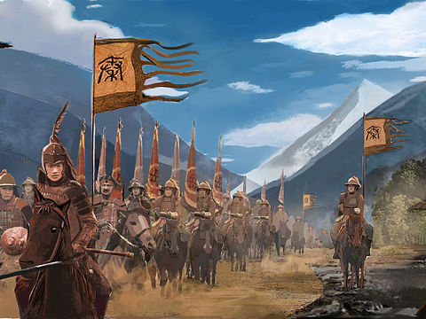 古装影视概念气氛图