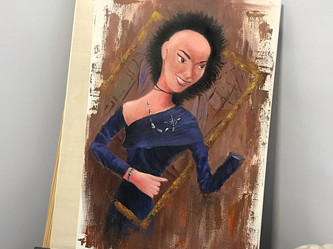 Gladys（个人主页-ZNDcyOTEyNTI=） - 绘画 - 站酷设计师野生冬鹅原创素材 - 站酷ZCOOL