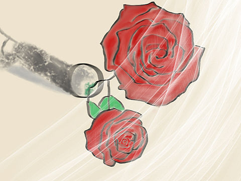 sketchbook随手涂鸦~玫瑰🌹