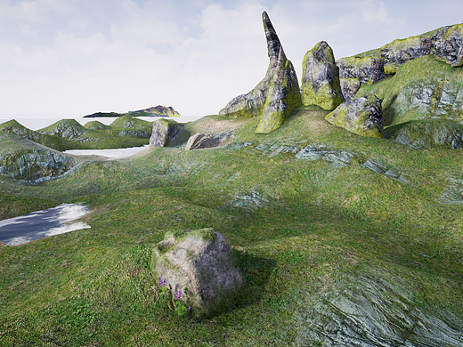 ”高地“ UE4地编