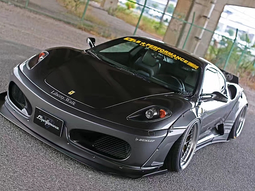 法拉利ferrari f430 改装asi包围 lb宽体包围 尾翼