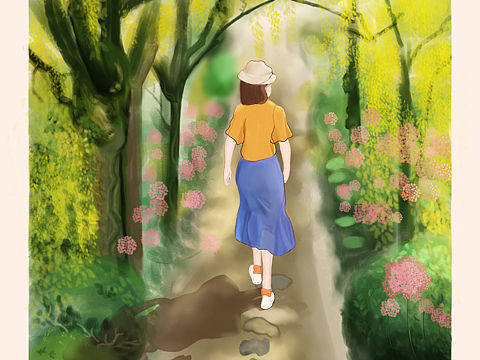 你有地图么？我在你的眼神中迷了路……（个人主页-ZNDk4MDM5MDA=） - 商业插画 - 站酷设计师Z30373564原创素材 - 站酷ZCOOL