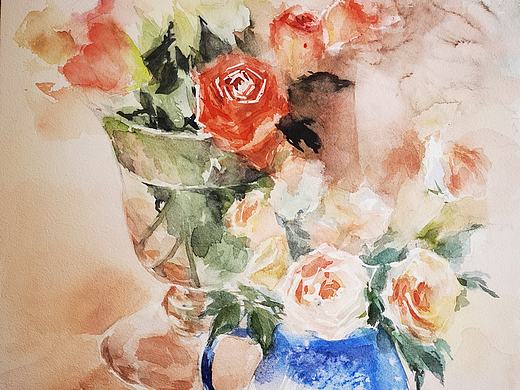 临摹永山老师的作品（个人主页-ZNDg0ODY5NjQ=） - 绘画 - 站酷设计师Z16394884原创素材 - 站酷ZCOOL