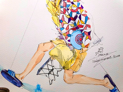 男装插画