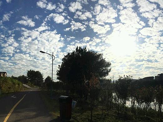 武夷山的天空，美得像是画。