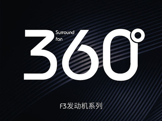 周大拿丨360°环绕F3引擎发动机风扇描述