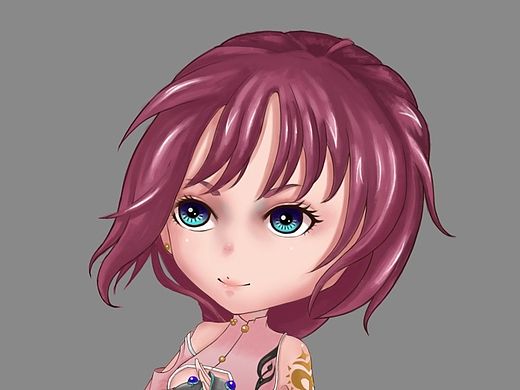 女拳師（個(gè)人主頁-ZMTQwNDkyMzI=） - 其他平面 - 站酷設(shè)計(jì)師洛水沉心原創(chuàng)素材 - 站酷ZCOOL