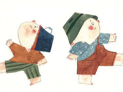 家有小暖男（个人主页-ZNDI5NTUxMDg=） - 儿童插画 - 站酷设计师果咩咩爱儿插原创素材 - 站酷ZCOOL