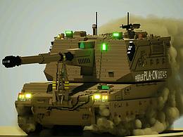 PLZ45自行榴彈炮與PLZ05的雜交品種PLZ05改（虛構(gòu)）