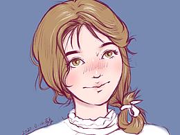 人像 頭像 畫照片 procreate