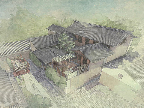 鸟瞰图