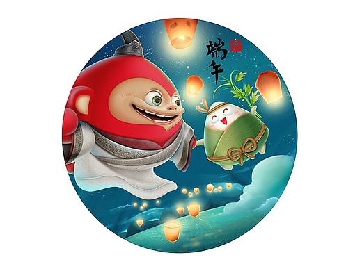 开福猴 端午