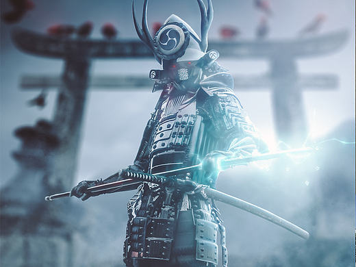 [照片合成] 创意合成海报 - 冷兵器时代