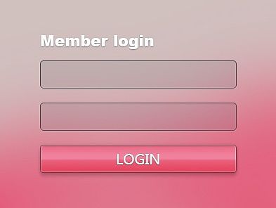 萌嗒嗒的登陆框