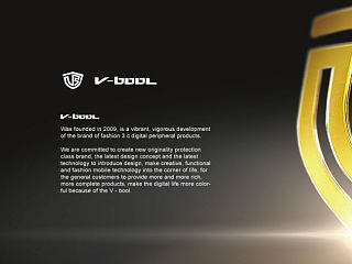 V-bool品牌logo设计
