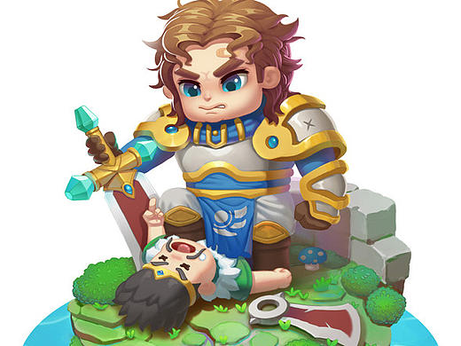 葫蘆娃（個人主頁-ZMTk3NzE3MDQ=） - 創(chuàng)作習作 - 站酷設計師搖滾機器貓原創(chuàng)素材 - 站酷ZCOOL