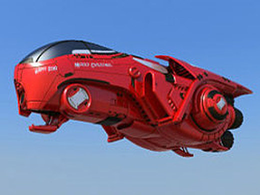 小型个人3d飞船一条