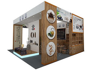 展览会展台设计-积木式百变展台