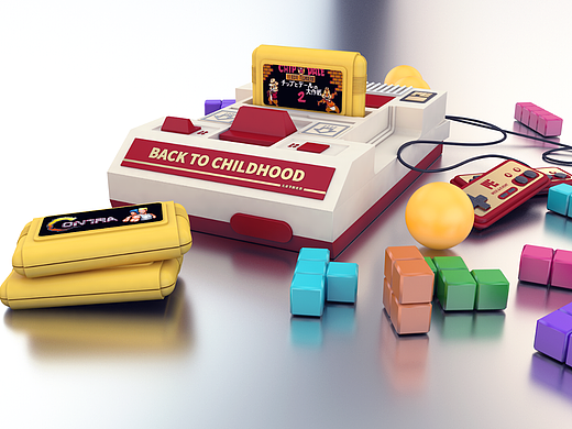 小霸王红白机童年回忆