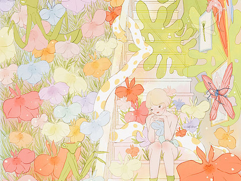 六倍利（个人主页-ZNDI2NTMzMTI=） - 艺术插画 - 站酷设计师小猪支书原创素材 - 站酷ZCOOL