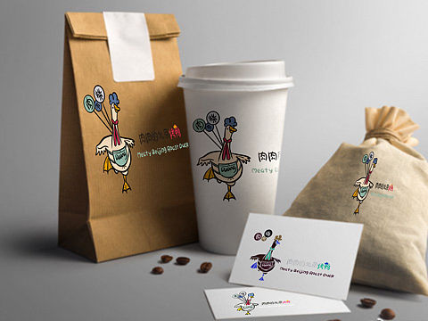 烤鸭店（个人主页-ZNDMzNzk4NzI=） - Logo - 站酷设计师小八崽原创素材 - 站酷ZCOOL