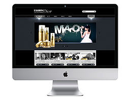 化妆品高档模板  深色大气  突出品牌