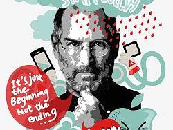 蘋果以后該改咬兩口了（紀(jì)念老喬）（個(gè)人主頁-ZOTIzNDk2） - 品牌 - 站酷設(shè)計(jì)師陳驍_洋蔥原創(chuàng)素材 - 站酷ZCOOL