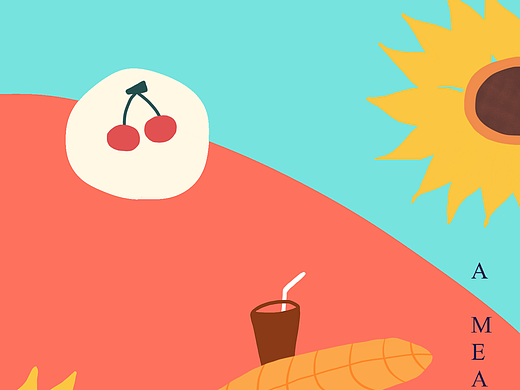 夏•日的色彩碰撞（个人主页-ZNDY0MjY1NzY=） - 创作习作 - 站酷设计师木里鱼鱼原创素材 - 站酷ZCOOL