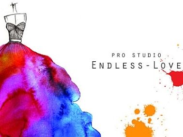 endless-love摄影工作室网站banner设计