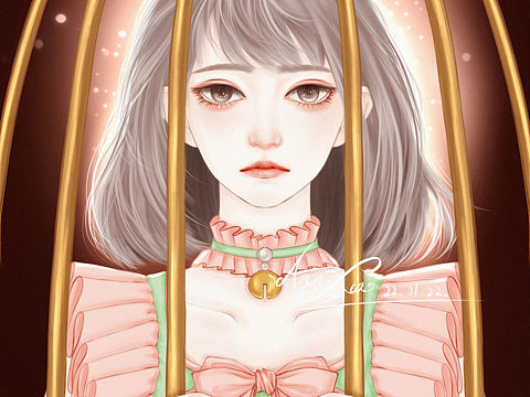 那个渴望自由的女孩（个人主页-ZNTc2MjQwMTI=） - 创作习作 - 站酷设计师安晓Annxiao原创素材 - 站酷ZCOOL