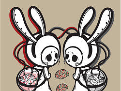 换脑游戏（个人主页-ZODc4OTk2） - 新锐潮流插画 - 站酷设计师moiiiiiiix原创素材 - 站酷ZCOOL