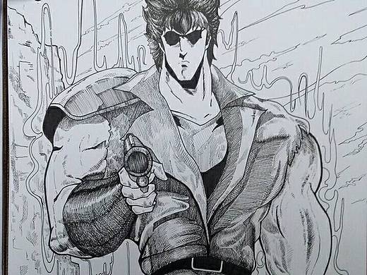 众所周知,北斗神拳是用枪打人的