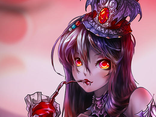 塞西莉娅晚餐原画