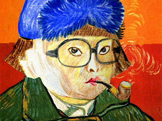 一组卡通形象的电影海报cos