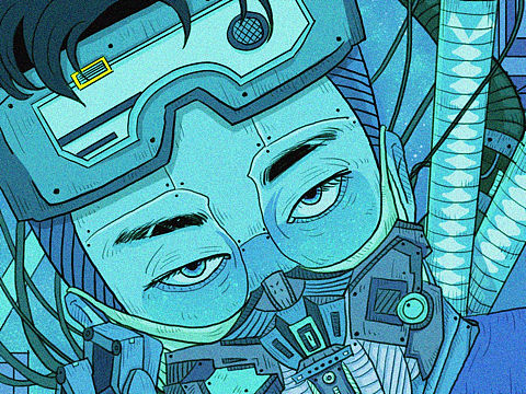 我也不知道我在画什么可能是赛博朋克