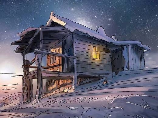 夜（个人主页-ZNTIyNjMwNTI=） - 创作习作 - 站酷设计师綤嶶原创素材 - 站酷ZCOOL