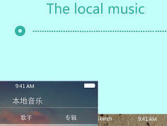 酷貓音樂（個人主頁-ZMjIyNzI5ODA=） - APP界面 - 站酷設(shè)計(jì)師幸福的王小白原創(chuàng)素材 - 站酷ZCOOL