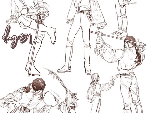 #速写60天挑战赛#day51@速写班长