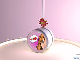 挂脖子上的小电扇