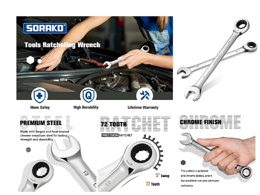手动工具 亚马逊主图A+