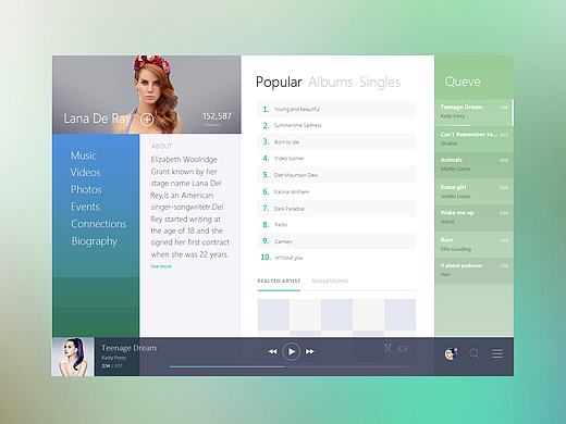 播放器仿制（個人主頁-ZMTc3Njg5MjQ=） - 游戲/娛樂 - 站酷設(shè)計師Jenny_王肖肖原創(chuàng)素材 - 站酷ZCOOL