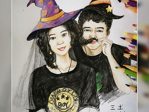 每日一画－自画像