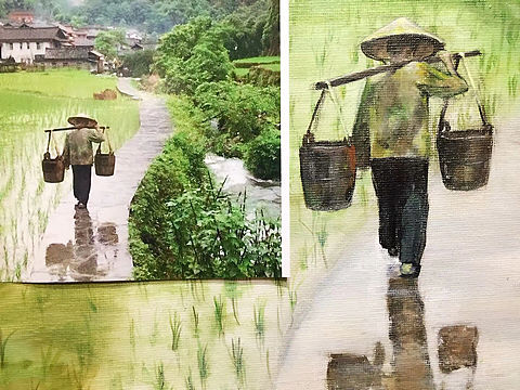 背影